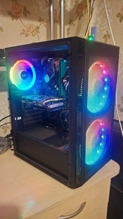 Комп'ютер (16GB RAM, GTX 1650 4gb, i3-9100F)