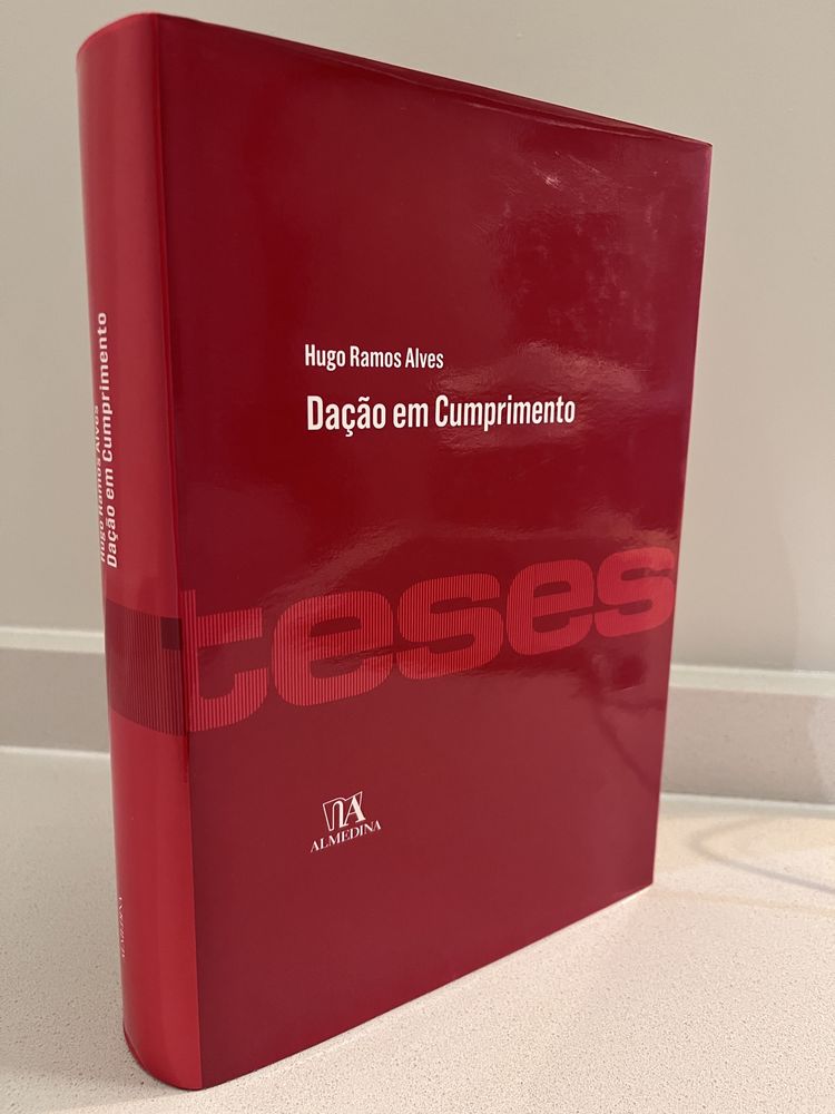 Livro Tese Dação em Cumprimento - Hugo Ramos Alves