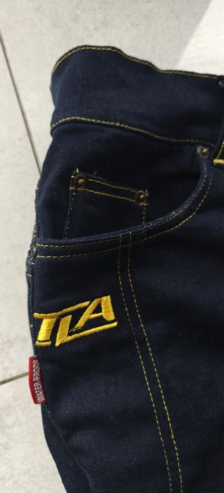 spodnie motocyklowe męskie jeans jeansy 2xl xxl