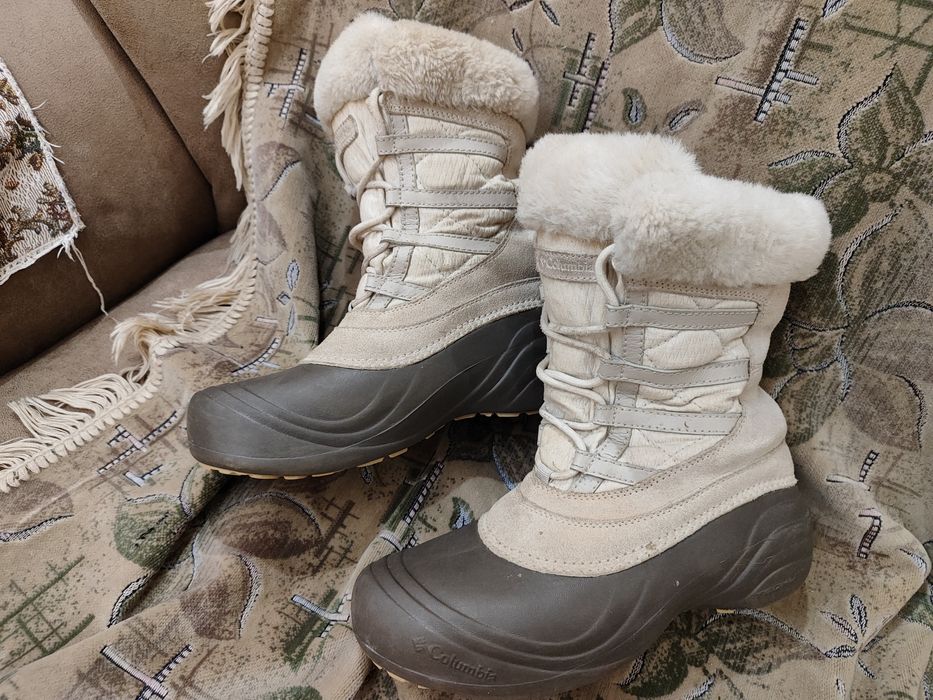 Сапоги Columbia 38.5р 24см сапожки зимние женские