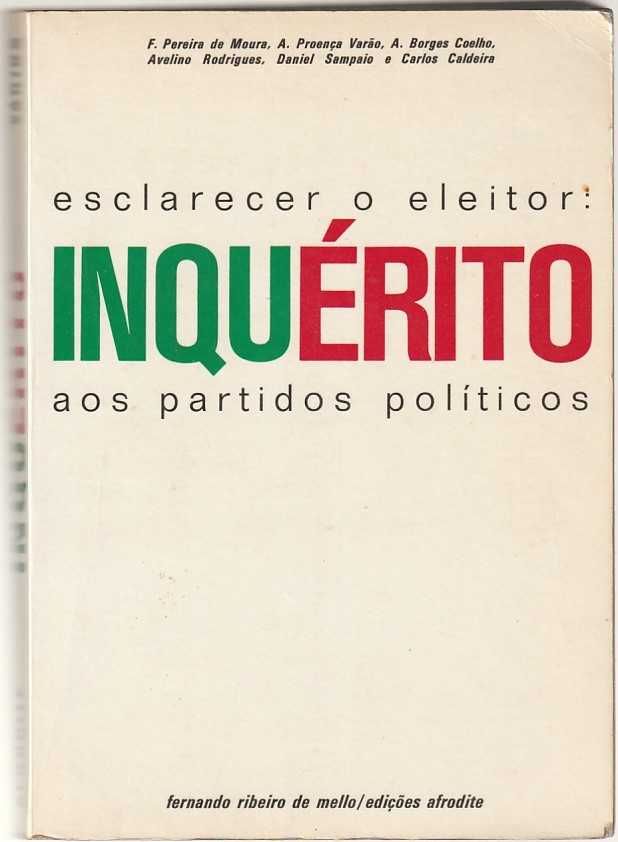 Esclarecer o eleitor: inquérito aos partidos políticos-AA.VV.-Afrodite