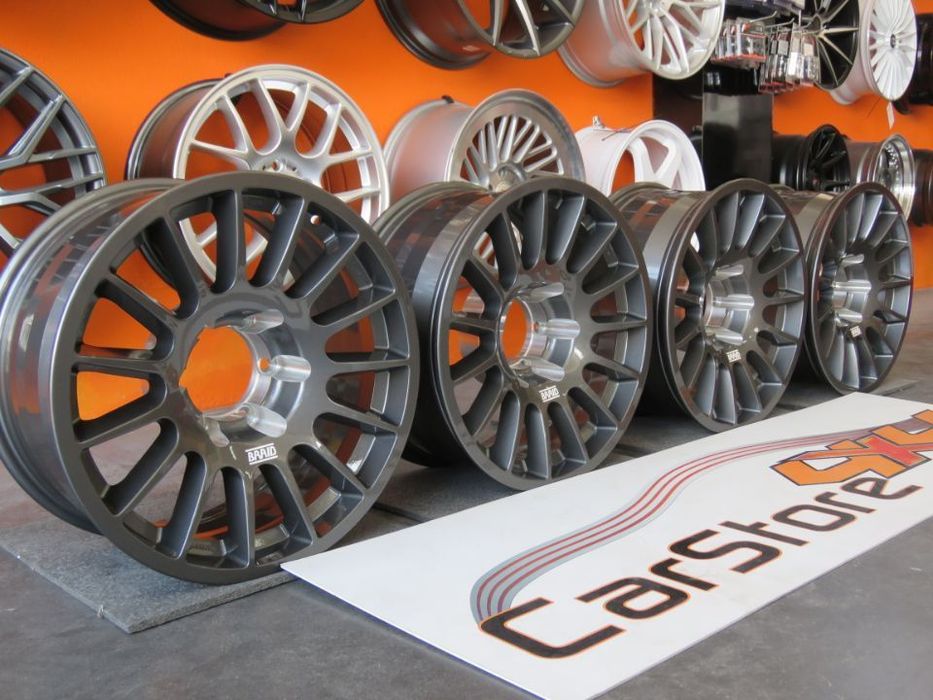 Jantes Braid Winrace S 17 x 8 et -5 6x139.7 CB110 Antracite