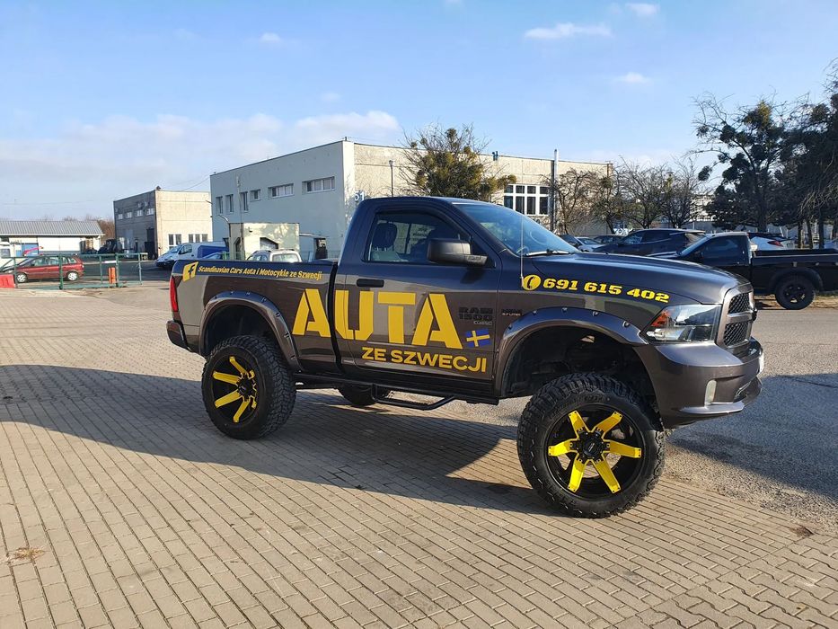 RAM 1500 MONSTER lift 10” Rough Country opony 37” 5,7 Hemi+LPG 2019r. 23 tys.km