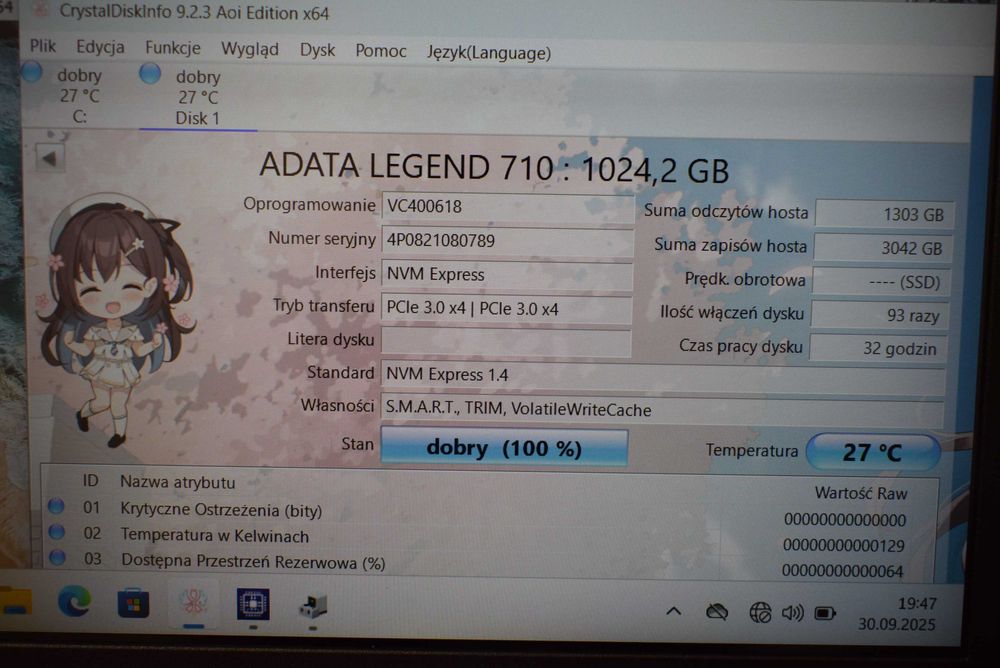 MSI Katana i7 12650H 32 DDR5 1,5GB SSD RTX 4070-8GB 144Hz