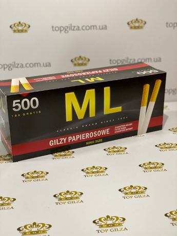 ML 500 Гильзы для сигарет, гильзы для табака, сигаретные гильзы