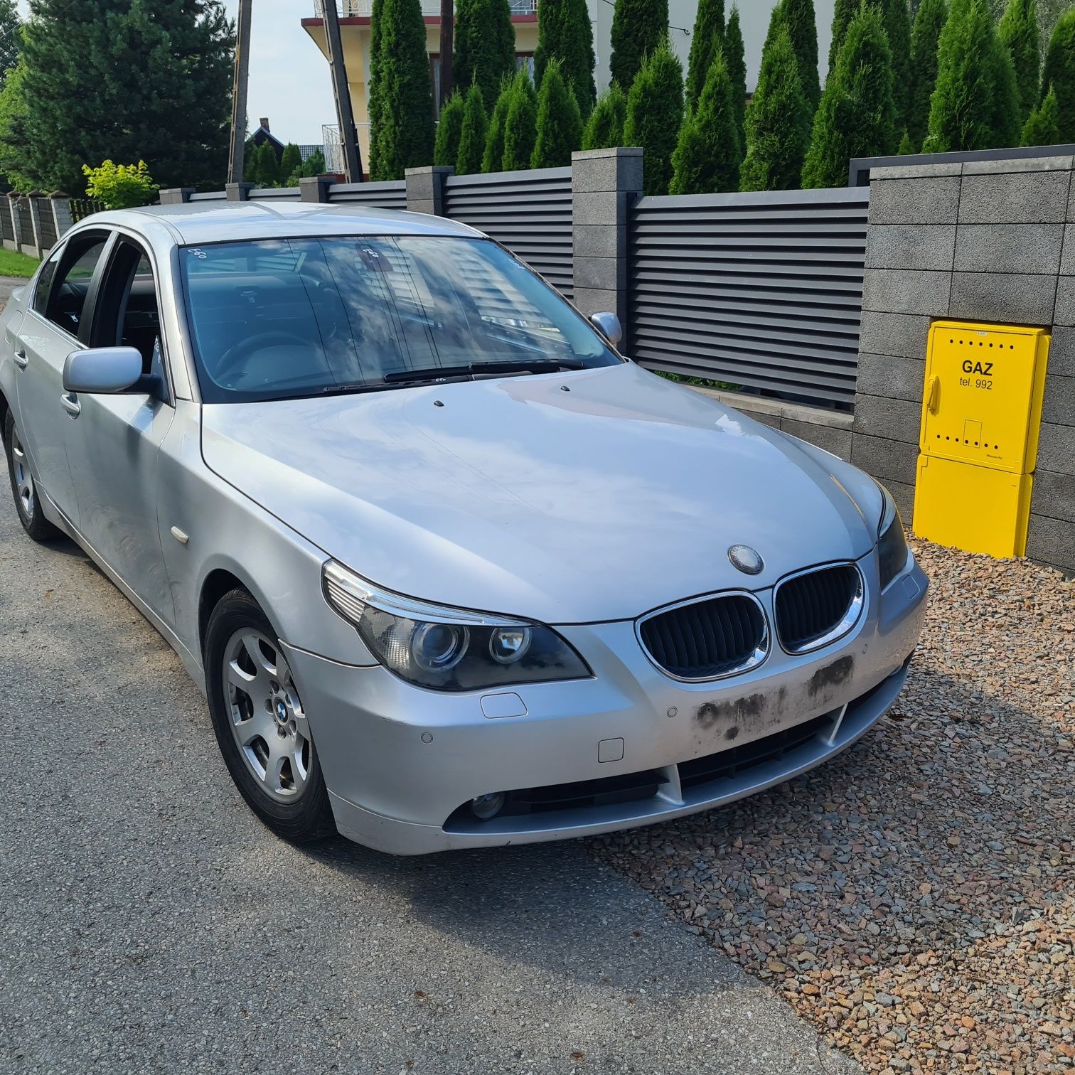 Przód kompletny bmw E60 Titansilber Metallic