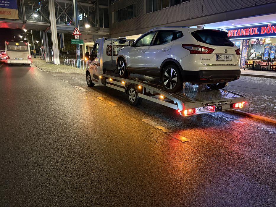 Auto laweta Swiecko, berlin, poznan, a2 a12 Pomoc Drogowa Transport UE