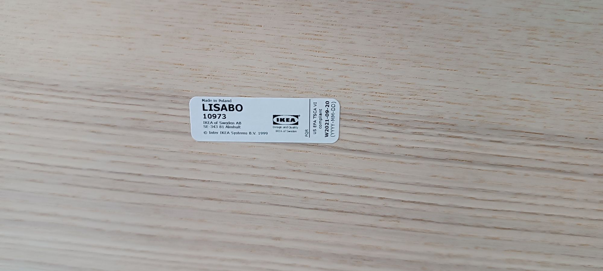 Mesa retangular IKEA Lisabo 140x78