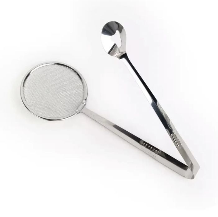 Щипці для фритюру з сіткою