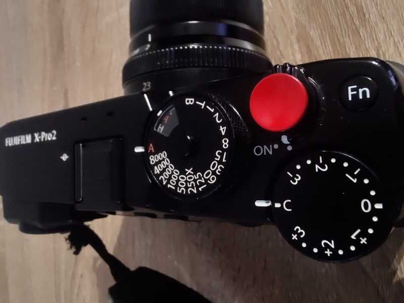 Fujifilm X-PRO2 MEGA ZESTAW Fuji Pudełko, baterie, half-case