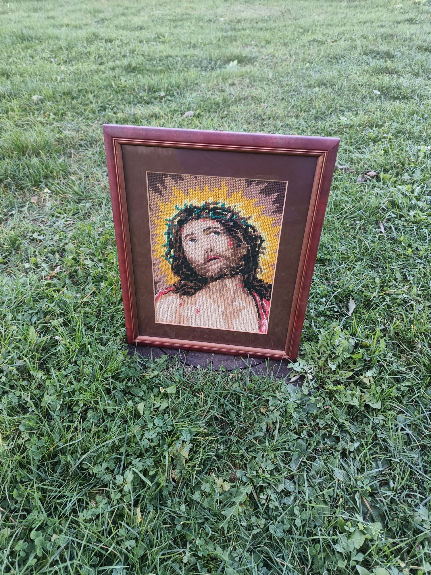 Obraz haftowany Jezus