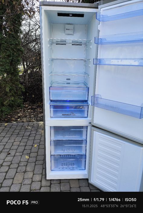 Холодильник BEKO 2 м висота сталь нержавійка є доставка