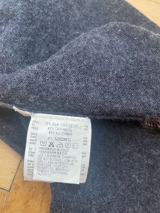 Тепла мʼяка безрукавка twelve&go натуральний шовк кашемір гольф кофта