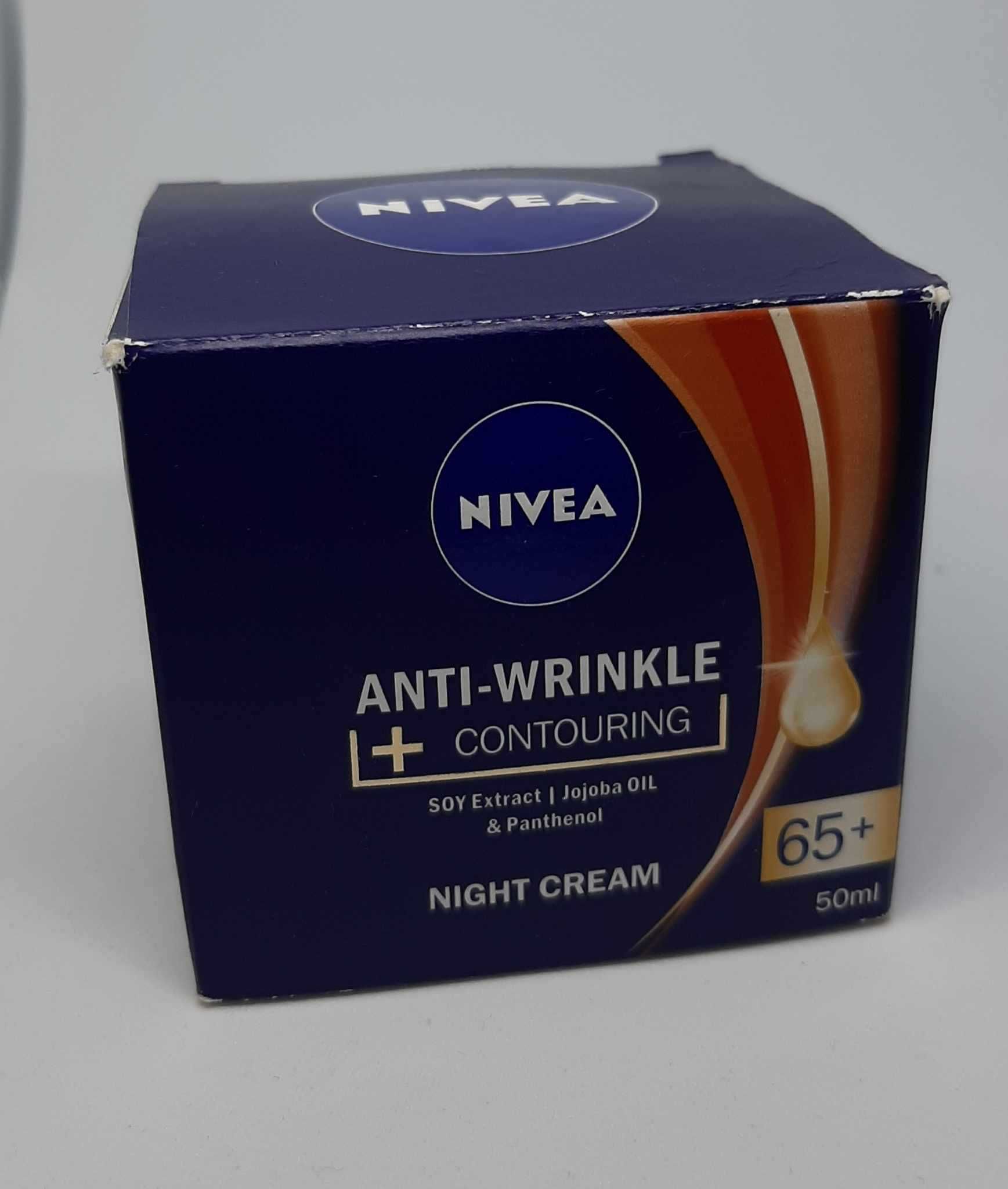 Krem do twarzy na noc NIVEA 65+ anti-wrinkle przecizmarszczkowy