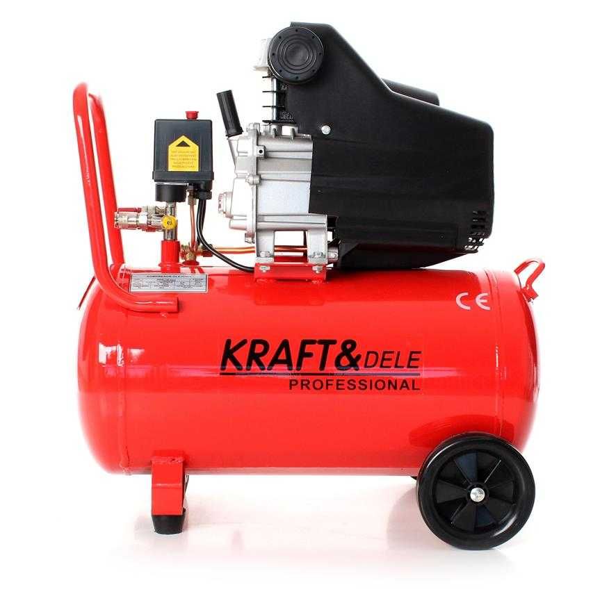 Kompresor olejowy sprężarka 50L Kraft&Dele KD401 NOWY