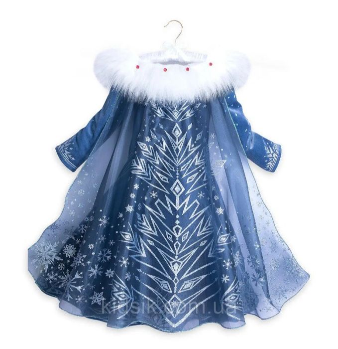 Платье Эльзы "Холодное сердце" Disney 7-8лет