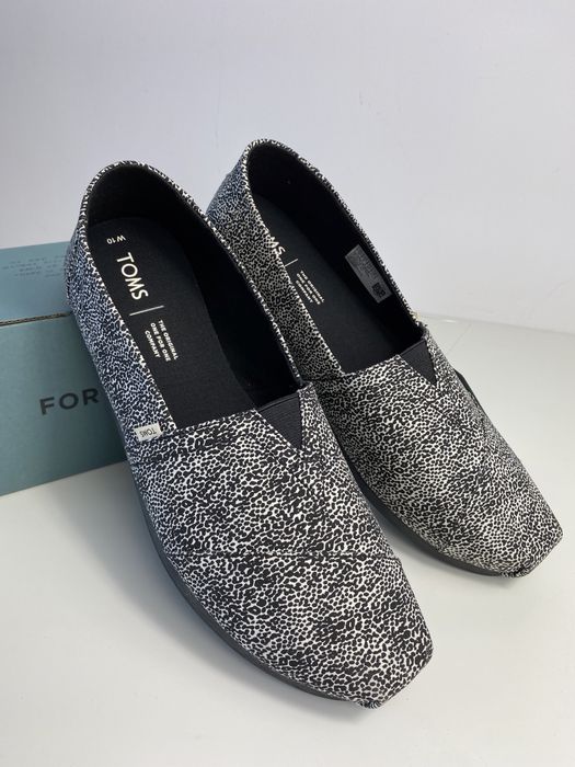 Półbuty buty TOMS Classic off white mini leopard print 42 rozmiar