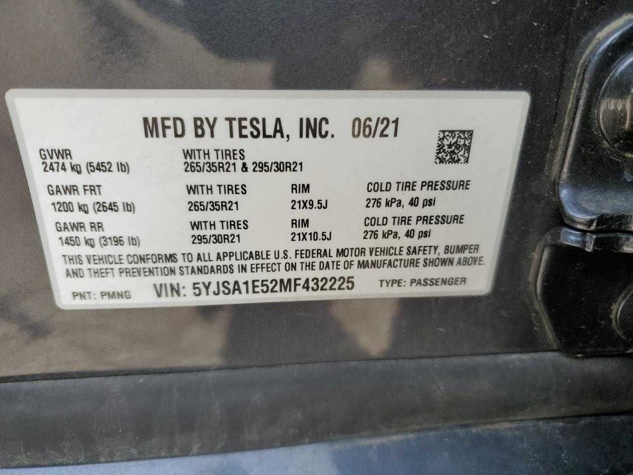 Tesla Model S 2021