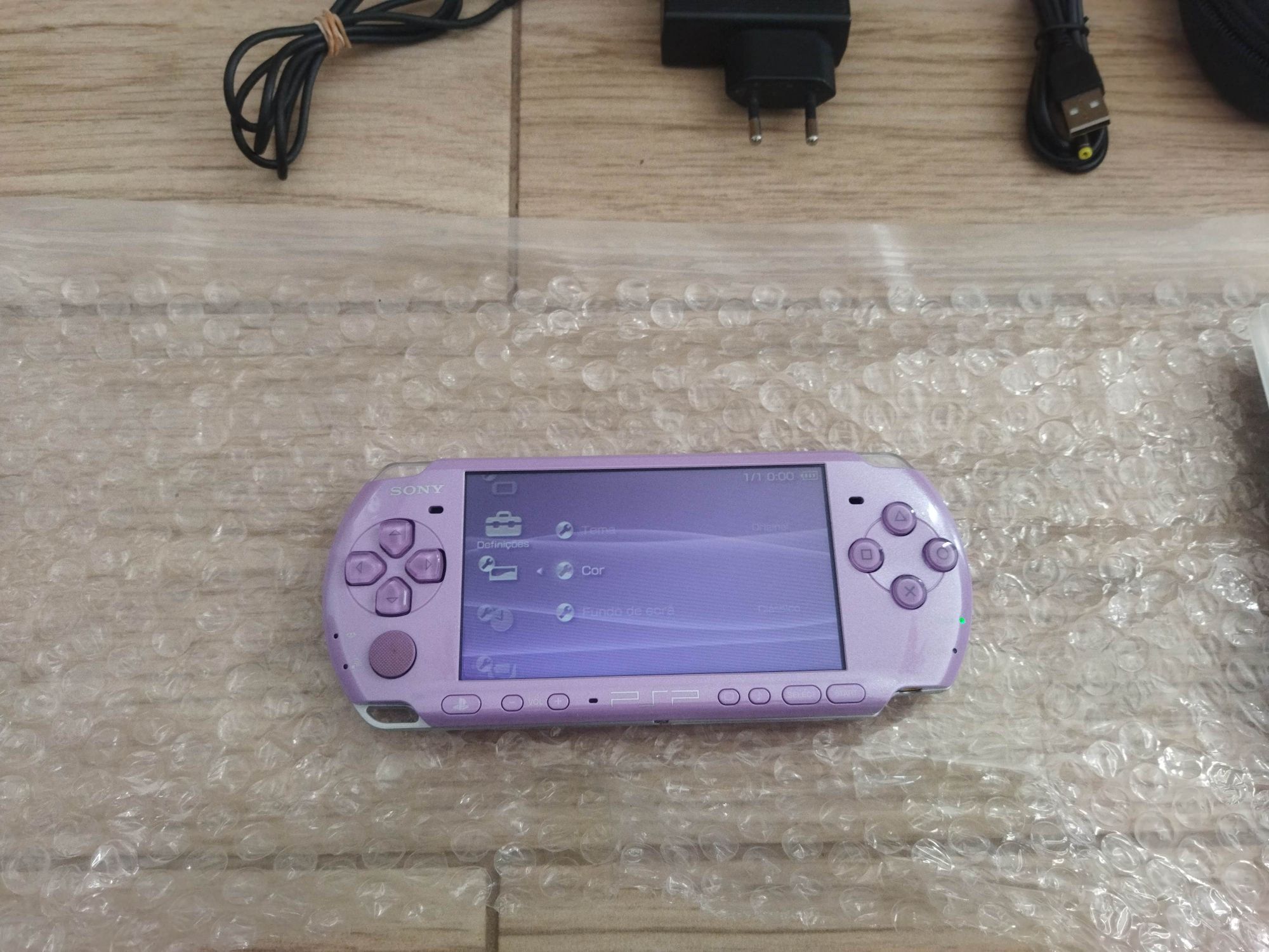 Consola original Sony PSP Hannah Montana Edição limitada e rara nova