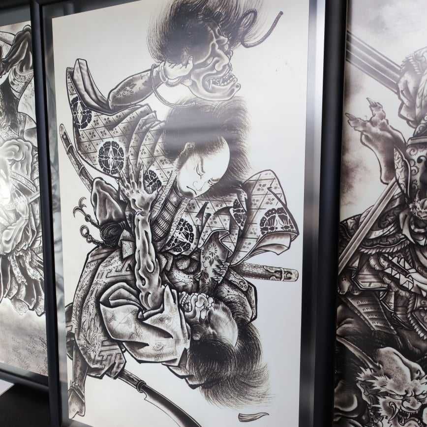 Quadros para estúdio de tatuagens Horiyoshi III