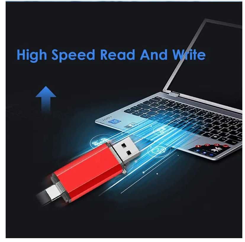 USB флеш-накопитель Type-C 2 в 1 OTG 128 ГБ.