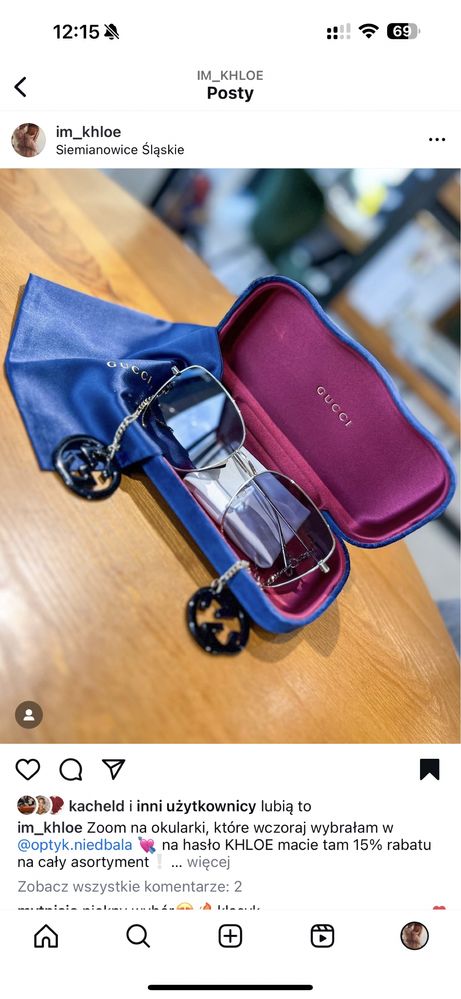 Okulary przeciwsłoneczne gucci GG1030SK pełny komplet