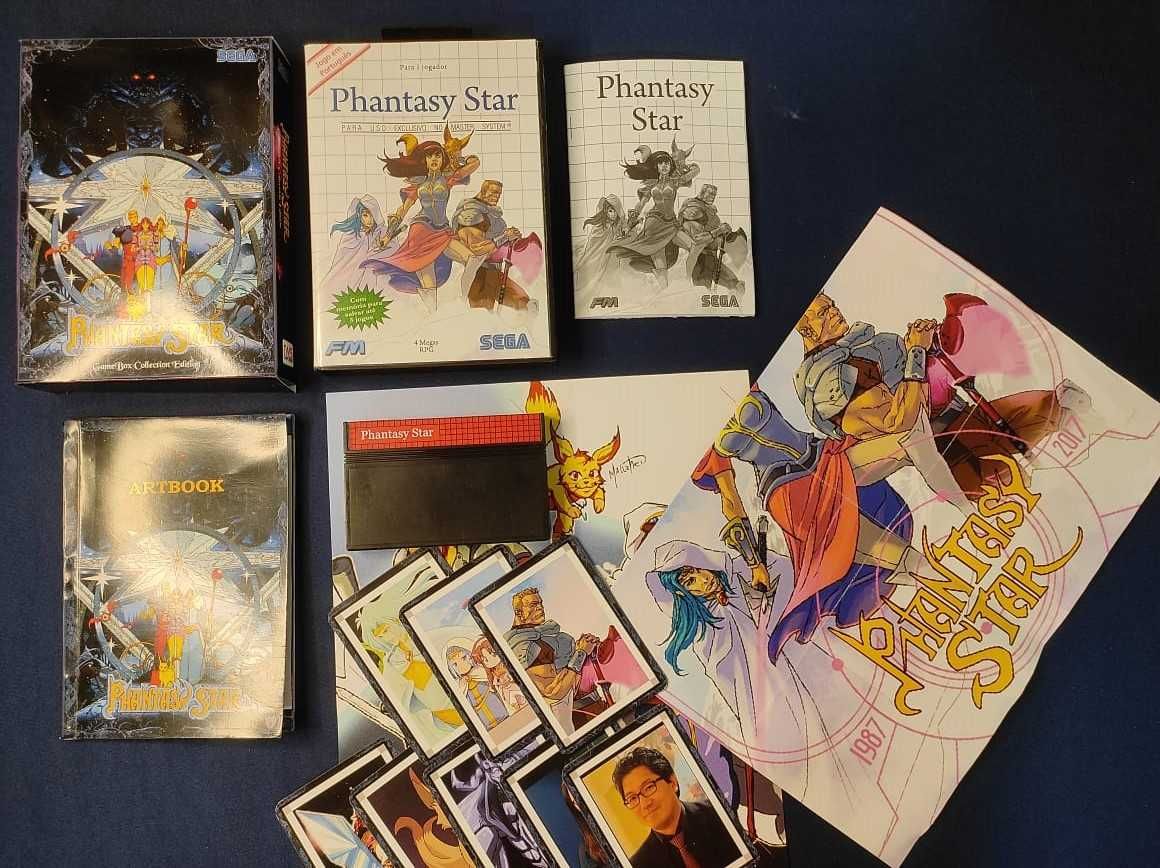 Phantasy Star 1 MasterSystem PT-BR GameBox Collection Edition