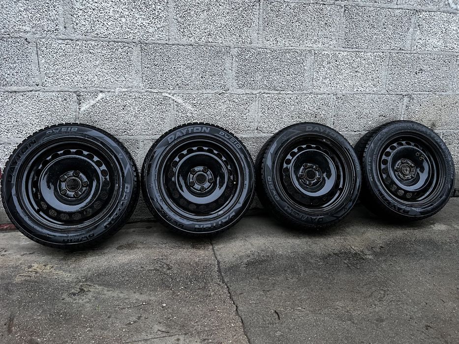 Kola zimowe R16 5x112 VW passat Golf Audi A3 A4 Skoda Opony 205/55/16