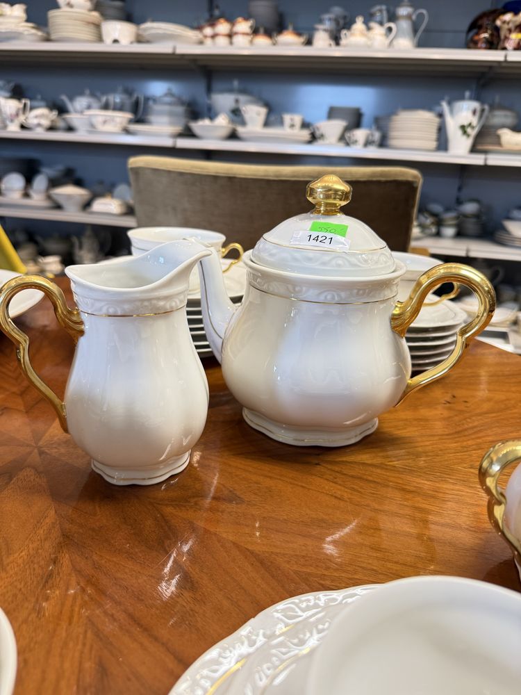 Kehschezer bavaria Serwis porcelanowy herbata trio środek stołu 1421