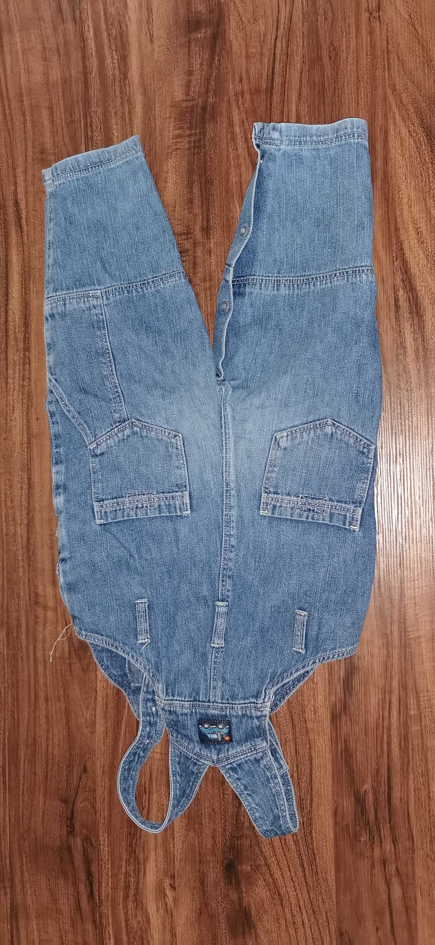 Zestaw 2 par spodni ogrodniczek, rozm. 80-86, H&M