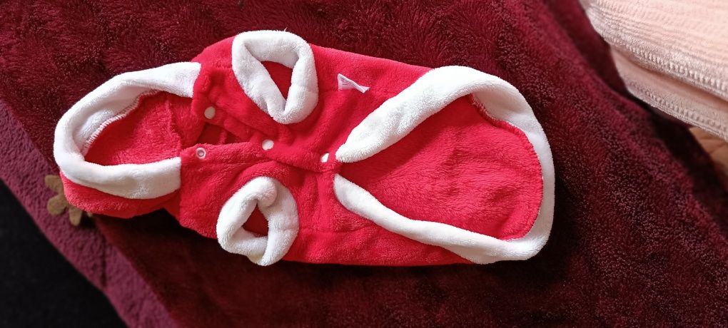 Roupa de Natal para cão . Usado. Tamanho M