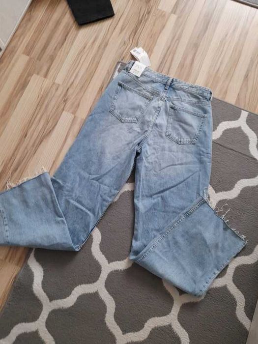 Jasne jeansy Zara rozm 42