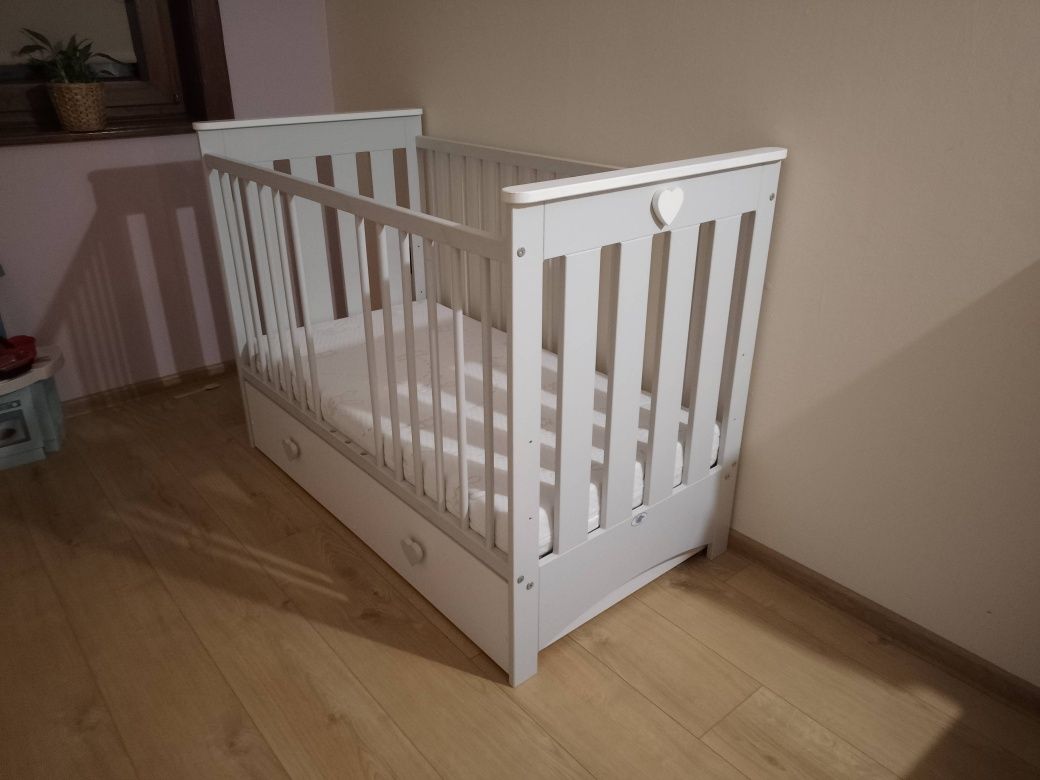 Łóżeczko 120x 60 NOWY MATERAC