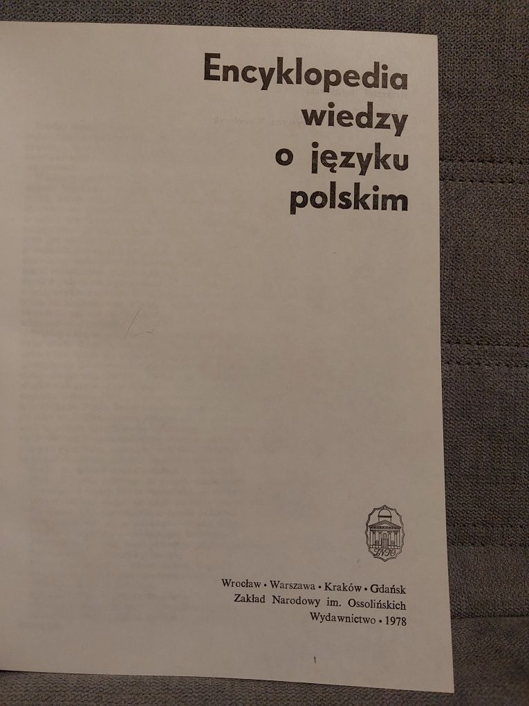 Encyklopedia Wiedzy o języku polskim