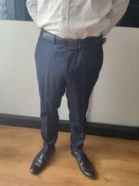 Hugo Boss wełniane spodnie garniturowe jak nowe M/L