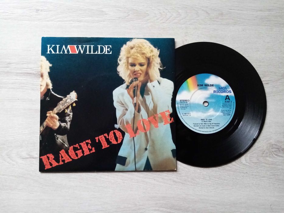 Kim Wilde Rage To Love WINYL (7'') NM/EX