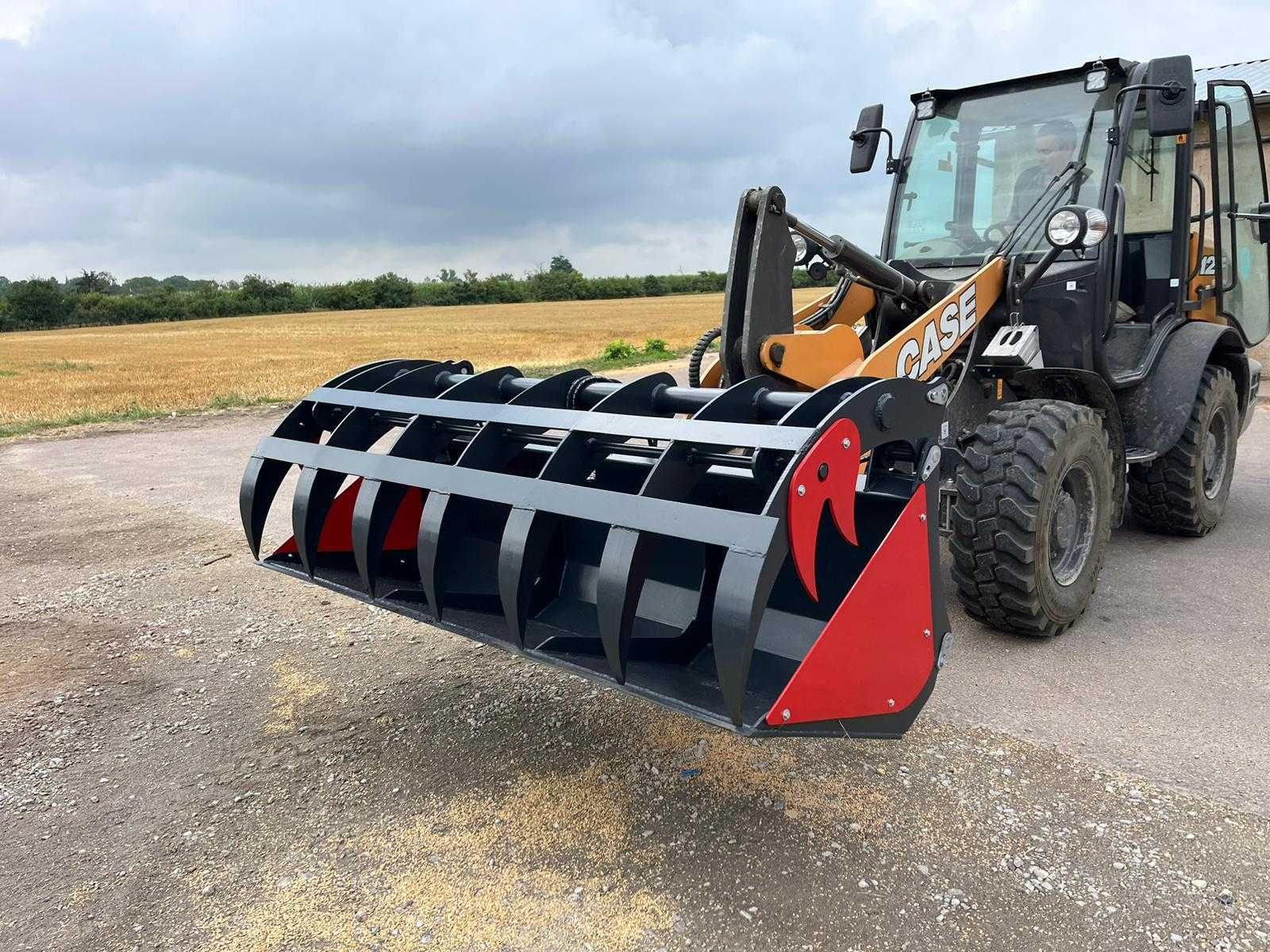 ŁYCHO KROKODYL ZĄB PALONY 1,6m Euro JCB Merlo CAT Claas  dostawa!