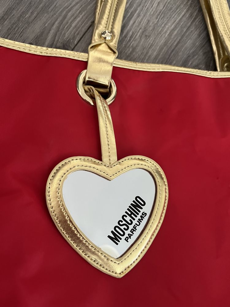 Torba zakupowa plażowa Moschino