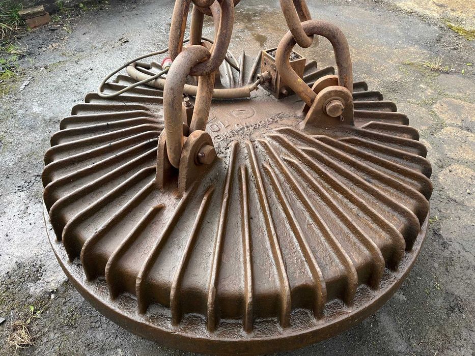 Elektromagnes fi 1560mm, magnes do złomu, chwytak magnetyczny, 2460kg