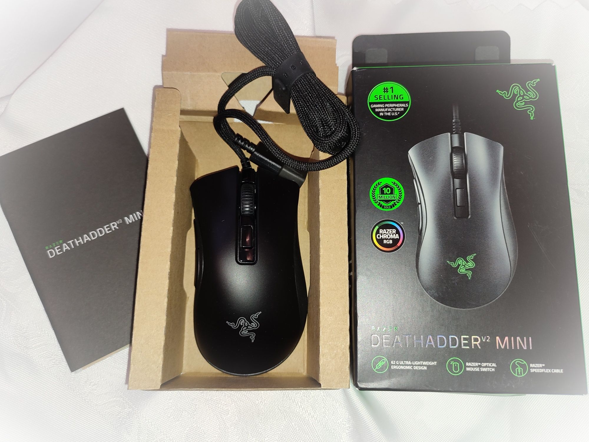 Myszka przewodowa Razer DeathAdder V2 Mini sensor optyczny