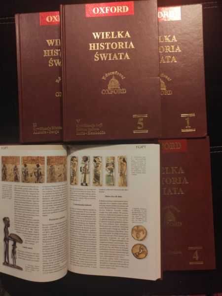 Oxford/ Wielka Historia Świata/ 5 tomów