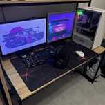 Gaming PC i5 gtx1060, 2 monitory, mysza, mikrofon, słuchawki, klawitur