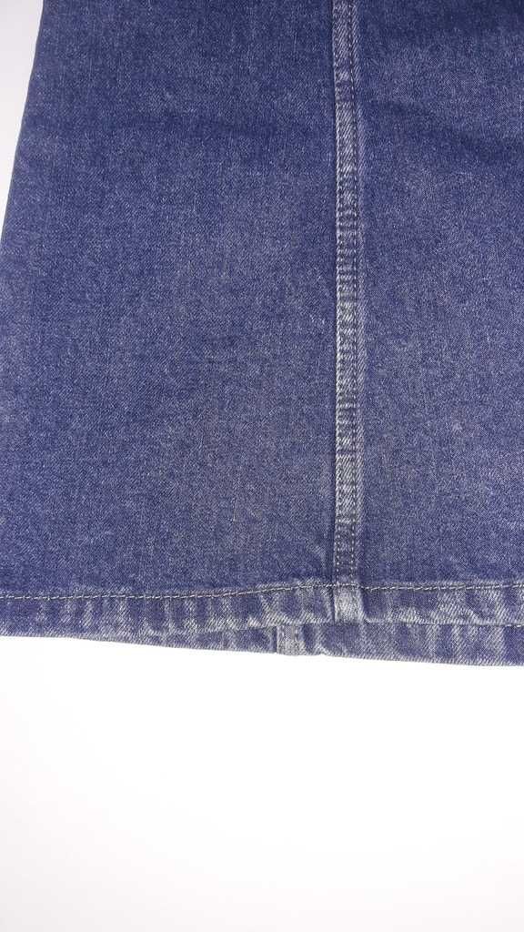 Trapezowa spódnica niebieska denim 34 h&m