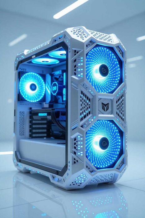 Komputer Gamingowy RTX5060, Ryzen 5 , SSD, 16GB RAM W11