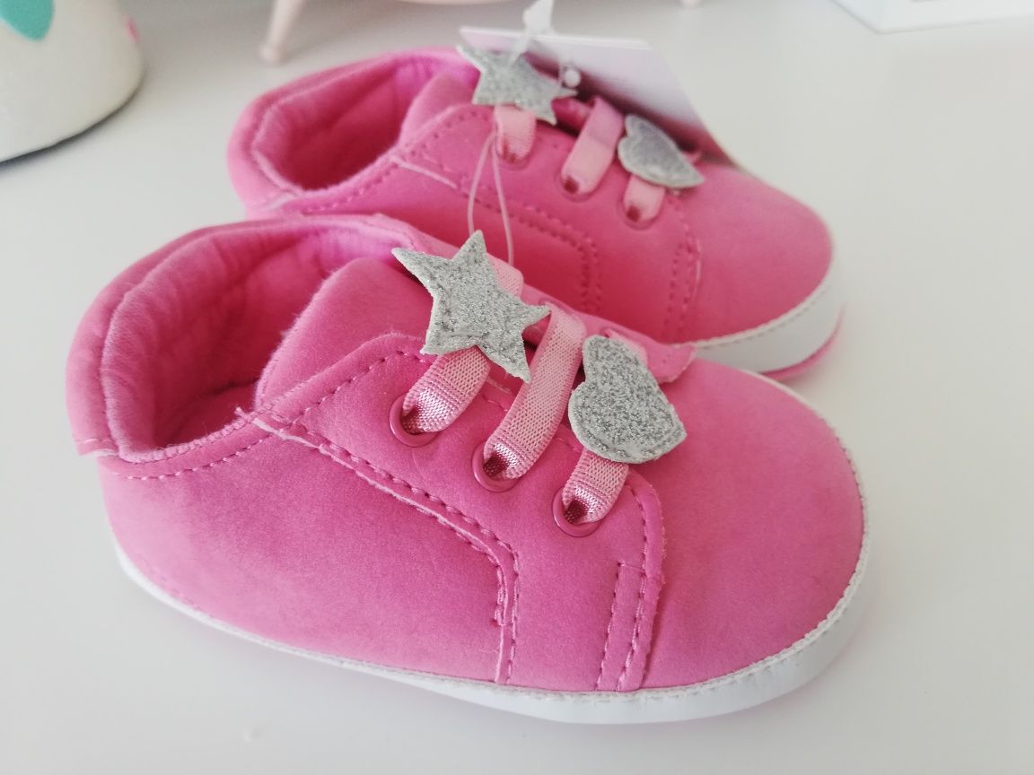 NOWE buty buciki niechodki Mothercare rozmiar 16 3-6 miesięcy