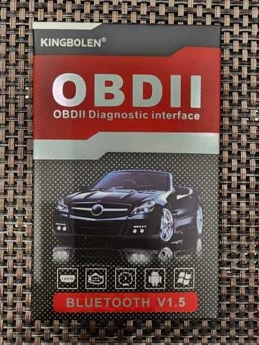 ELM 327 v1.5 OBD2 Bluetooth PIC18F25K80 Kingbolen Авто сканер Android