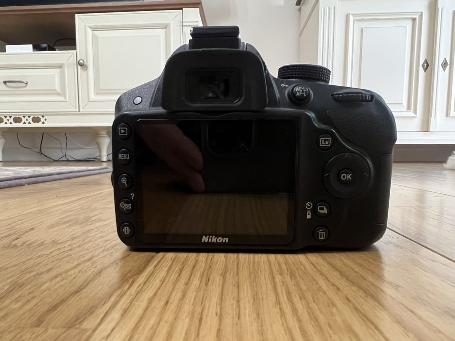 Nikon D3200 torba obiektyw akumulator ładowarka