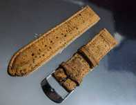 Bracelete de cortiça para relógios largura 22mm
