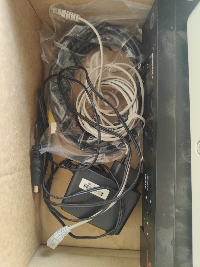 Equipamentos instalação Vodafone