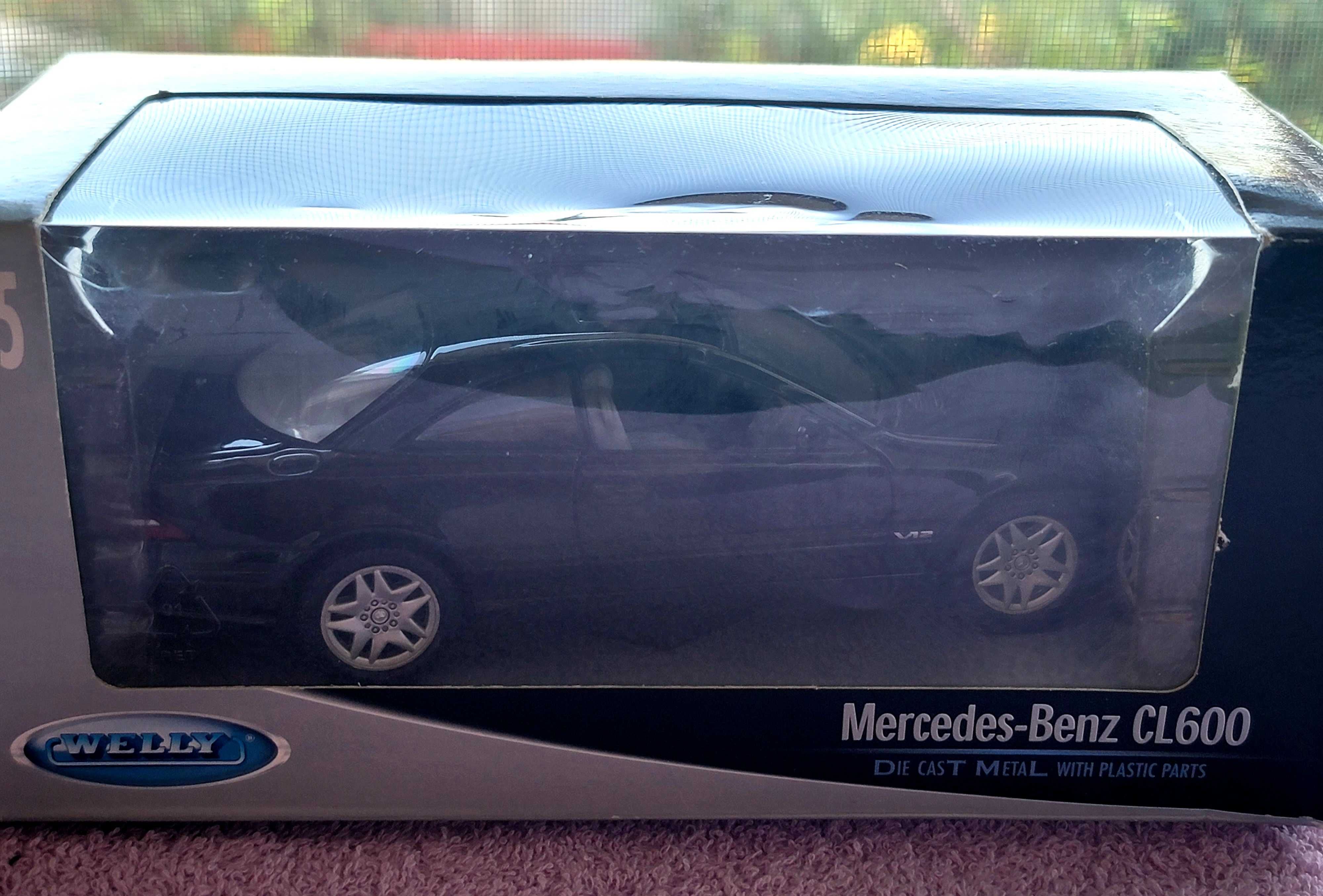Модель Mercedes-Benz CL600  1:25 Welly